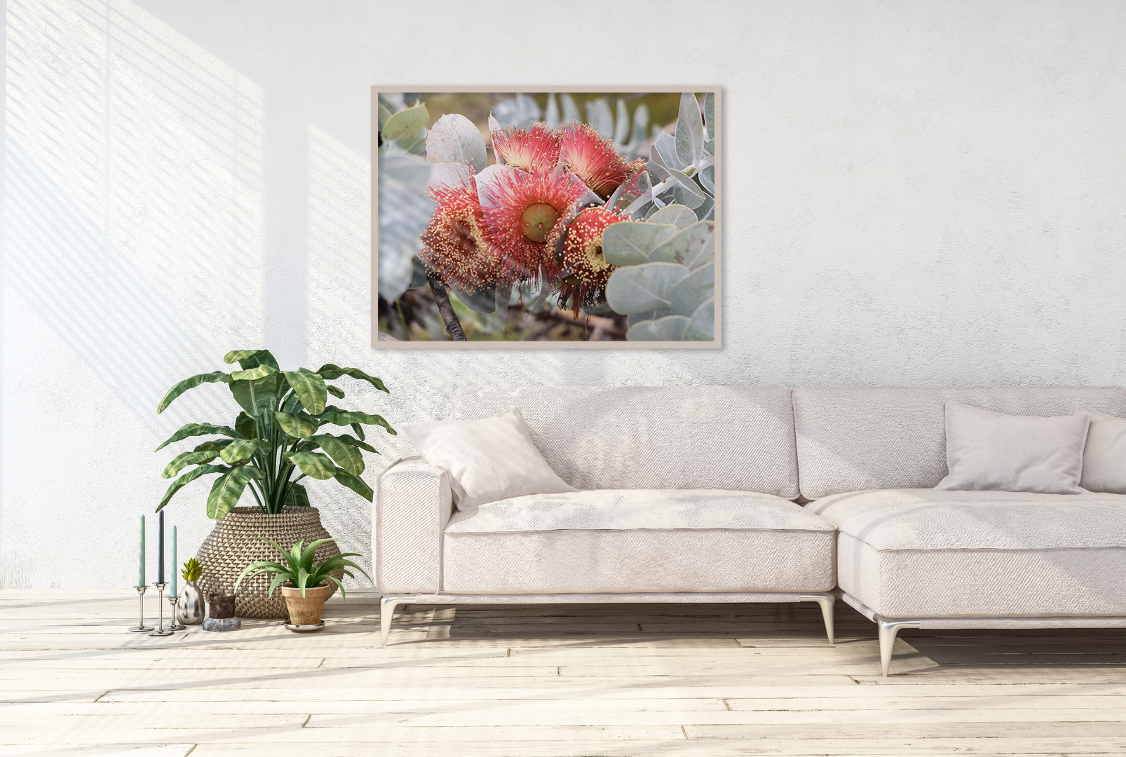 Blooming Gum original abstract contextualised office art modern decor photo print by Blair Montague Drake